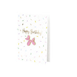 Karte mit Pin "Happy Birthday" A6