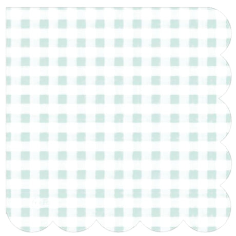 Servietten 33 x 33cm kariert, 16 Stück