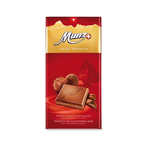 Munz Swiss Premium Praliné, 100g