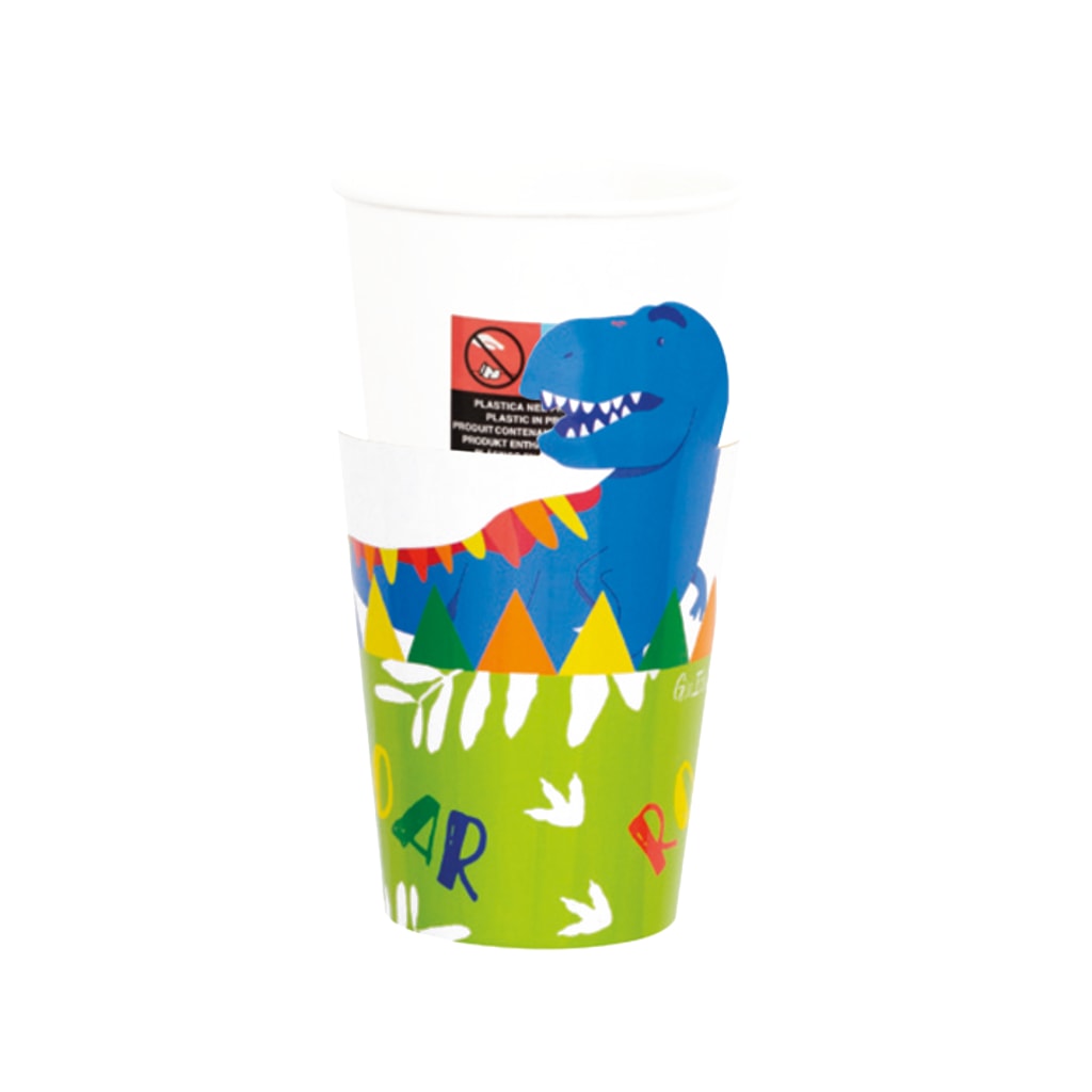 Einwegbecher Dyno Roar, 8 Stück
