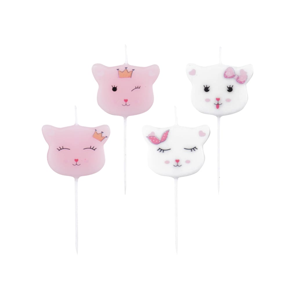 Lady Kitty Kerzen, 4 Stück