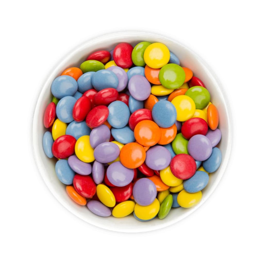 Bunte Schoko-Linsen, 4kg