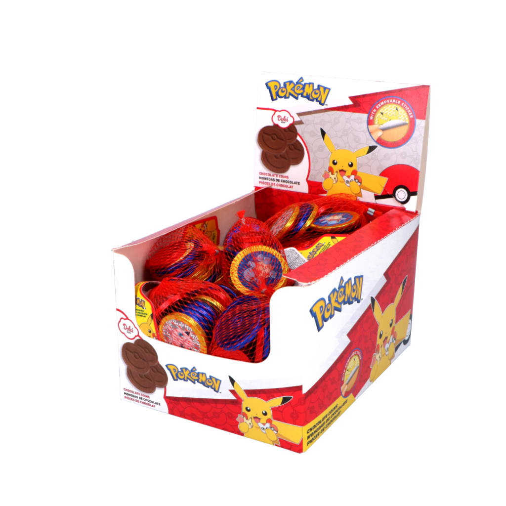 Pokémon Schokoladenmünzen, 45g