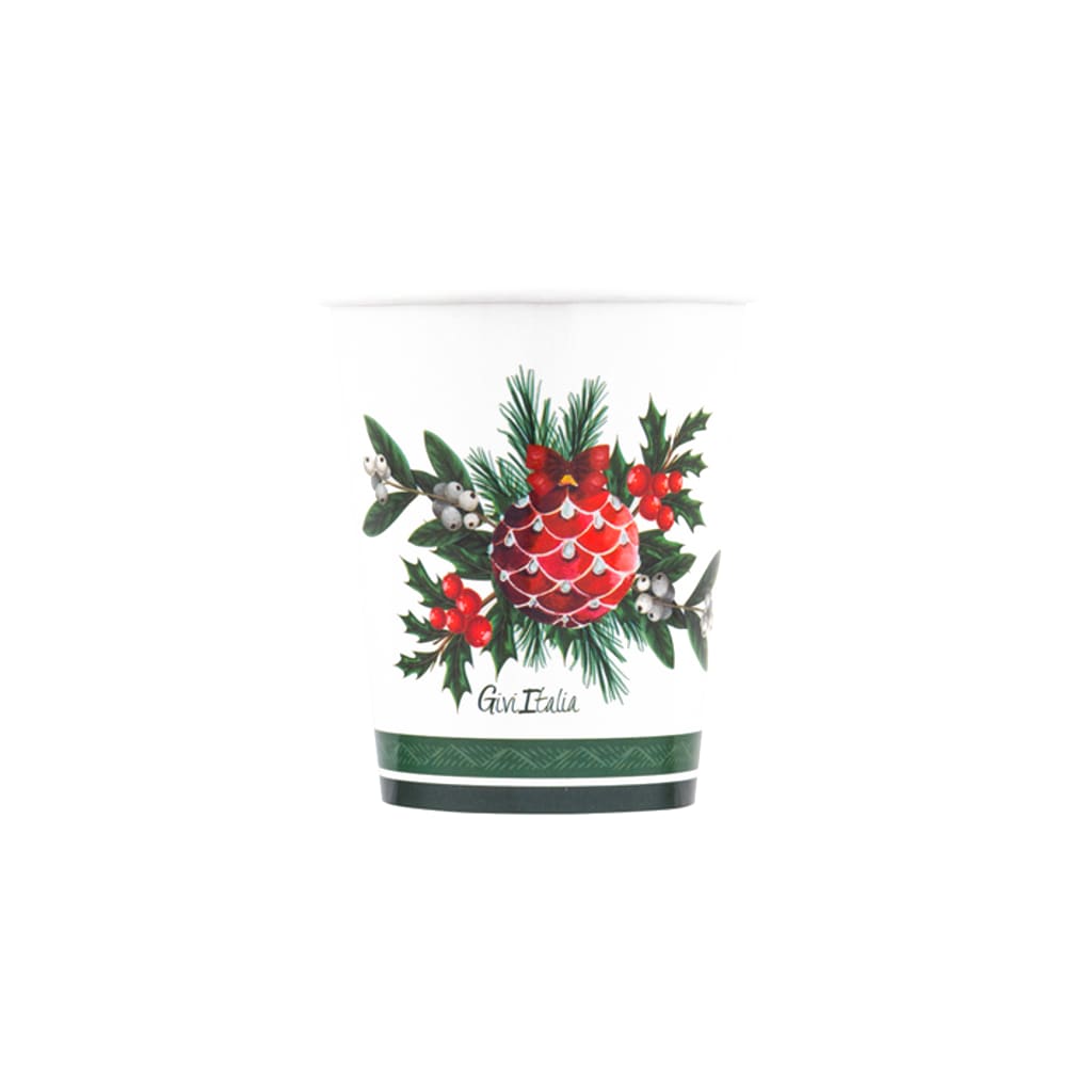 Einwegbecher Christmas 250ml, 8 Stück