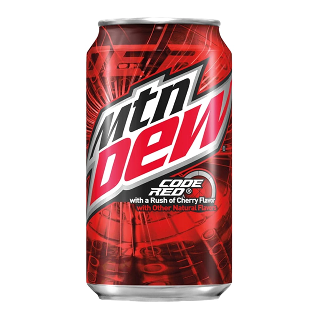 Mountain Dew Code Red, 355ml