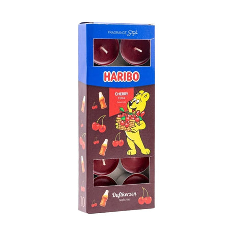 Haribo Teelicht Cherry Cola, 10 Stück