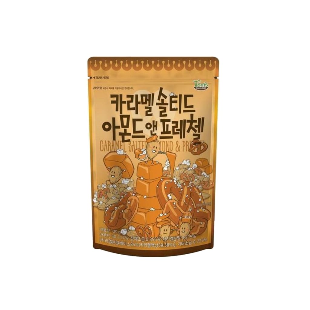 Almond Salted Caramel & Pretzel, 120g