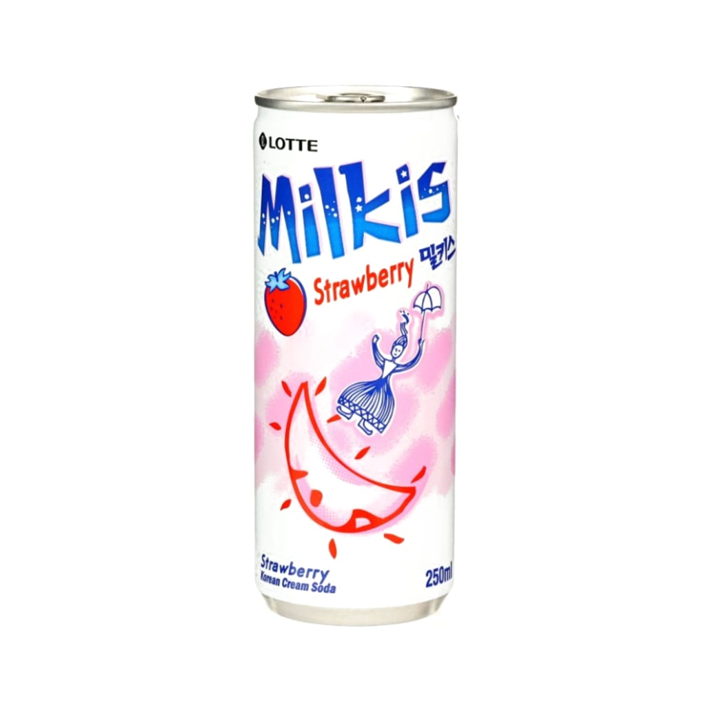 Lotte Milkis Strawberry, 250ml