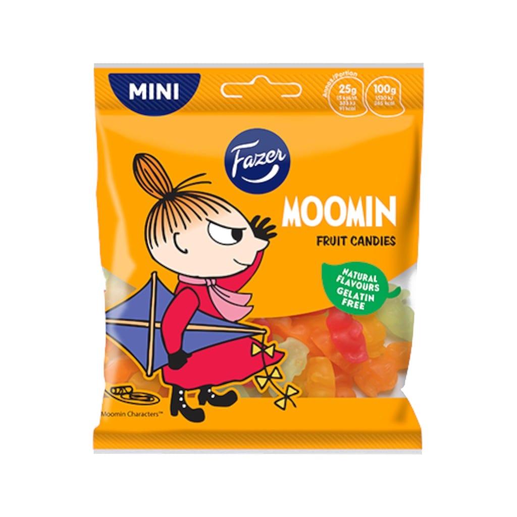 Fazer Moomin Fruit Sweets, 80g
