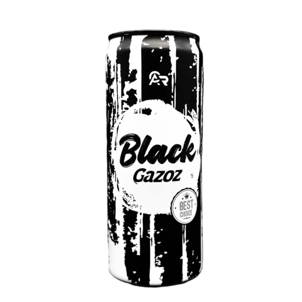 Fresh Drink Black Gazoz, 330ml