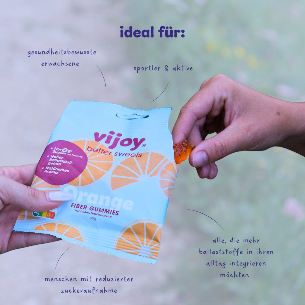 vijoy Fiber Gummies Orange, 50g