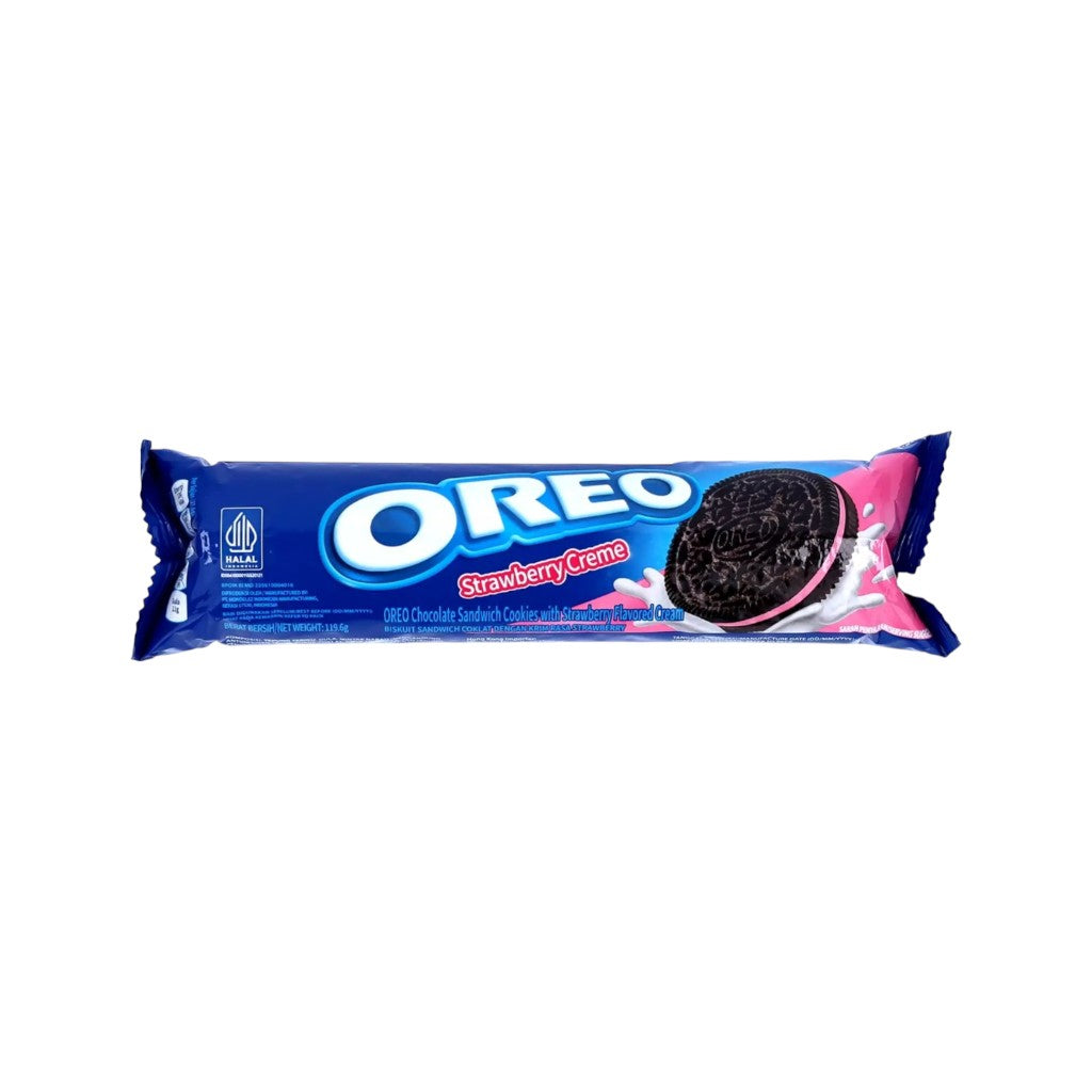 Oreo Strawberry Cream, 119.6g