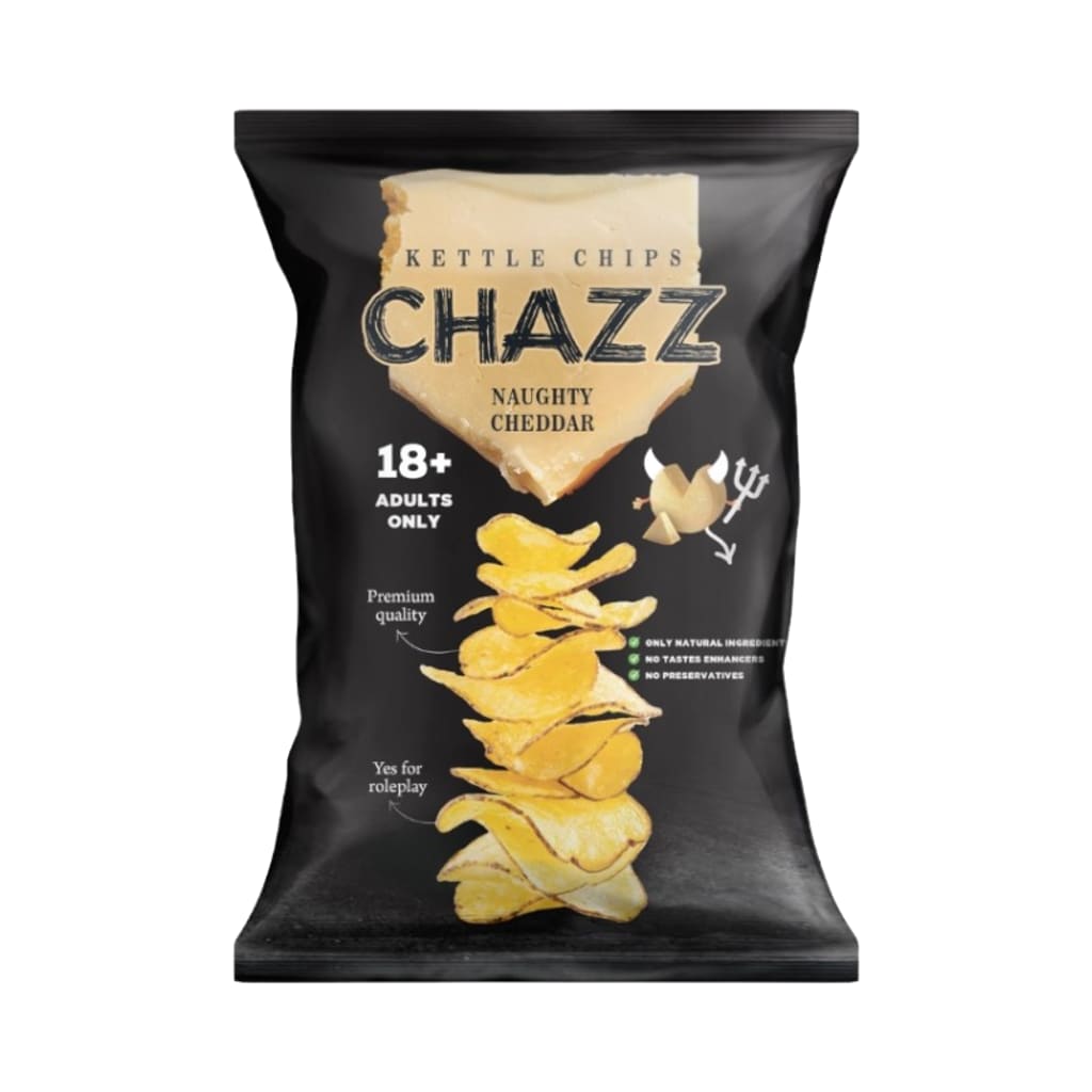 Chazz Chips with Cheddar Cheese, 90g