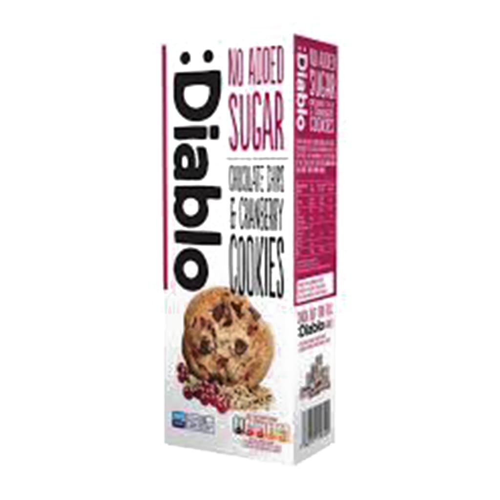 Diablo Chocolate Chip & Goji Berry Cookies, 135g