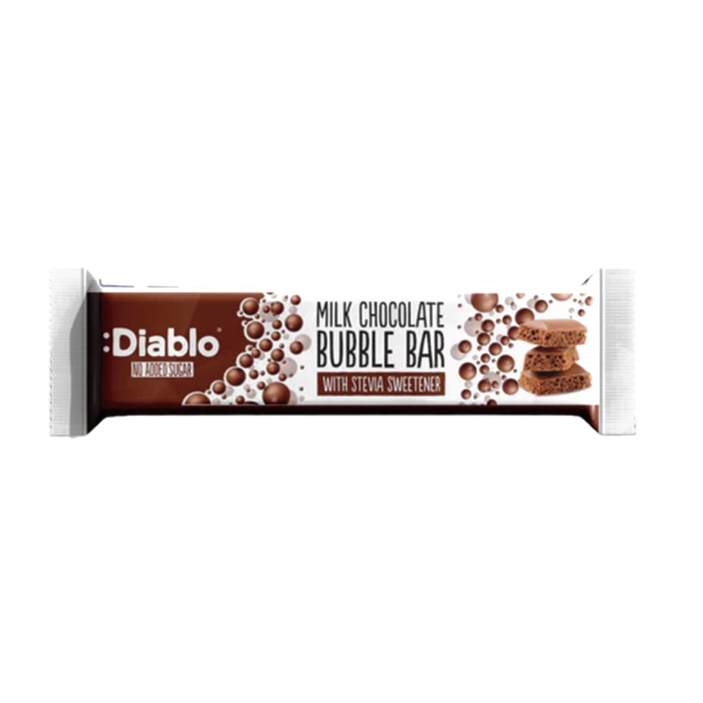Diablo Milk Chocolate Bar, 30g