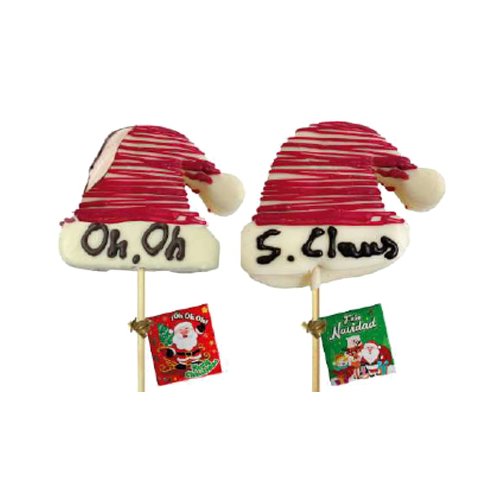 Santa's Hat Marshmallow Lollipop, 30g