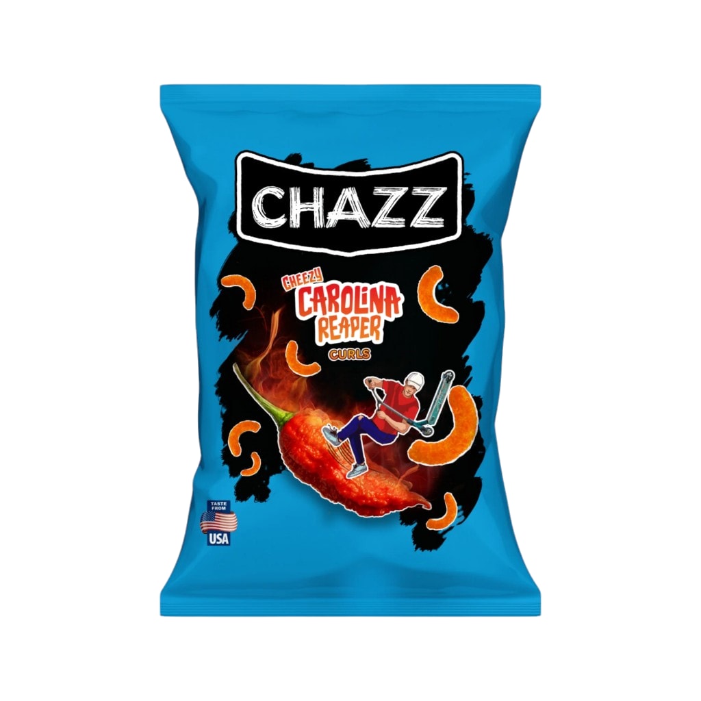 Crispy Corn with Carolina Reaper Peppers 100g LOLIPOP