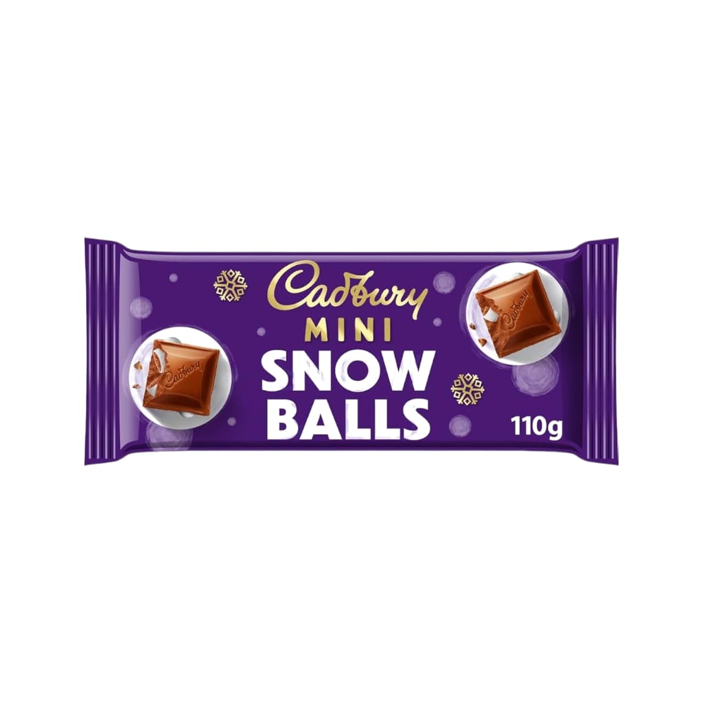 Cadbury Mini Snowballs, 110g