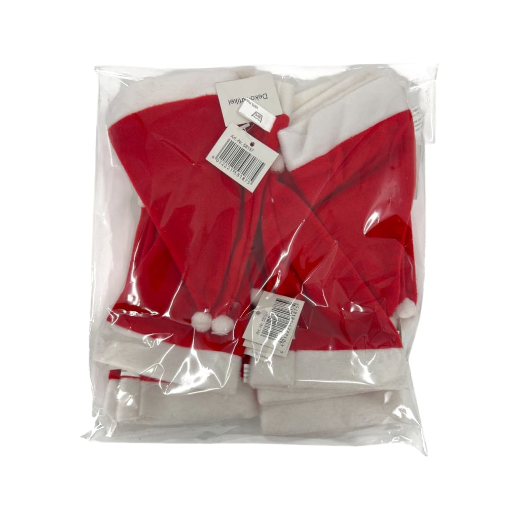 Weihnachtsmütze 9x18cm, 1 Stück