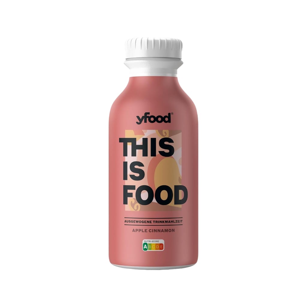 Yfood Trinkmahlzeit Apple Cinnamon Popcorn, 500ml