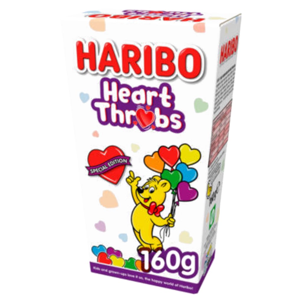 Haribo Heart Throbs Giftbox, 160g