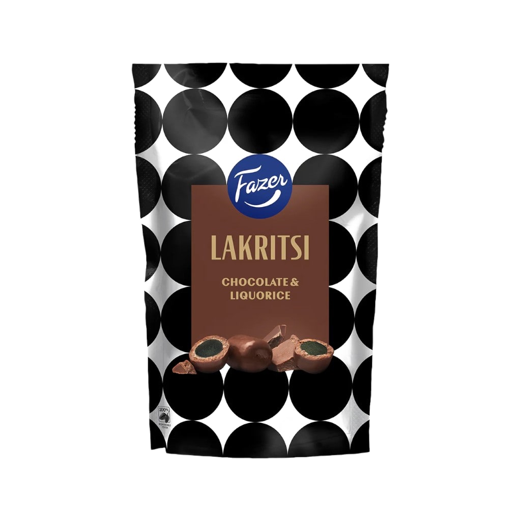 Fazer Lakritsi Chocolate, 140g