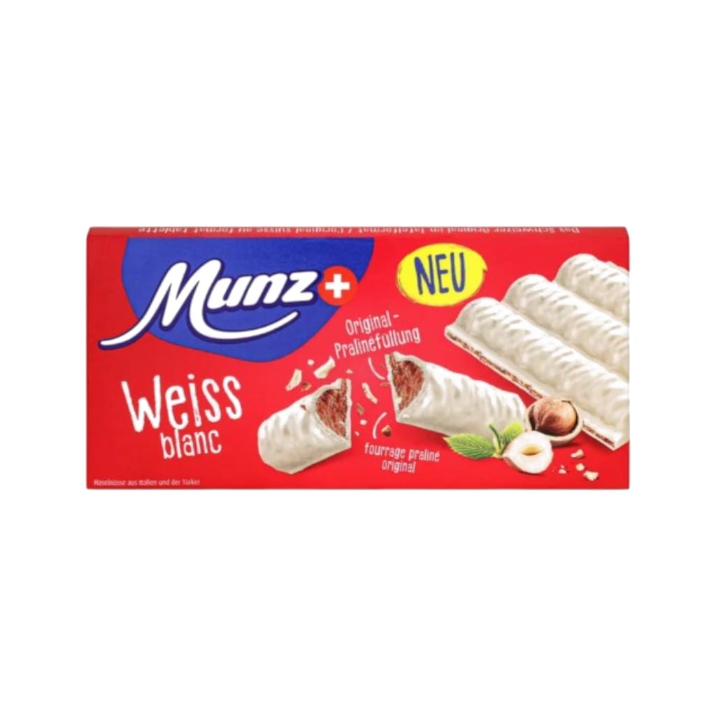 Munz Schokolade Branche weiss, 100g