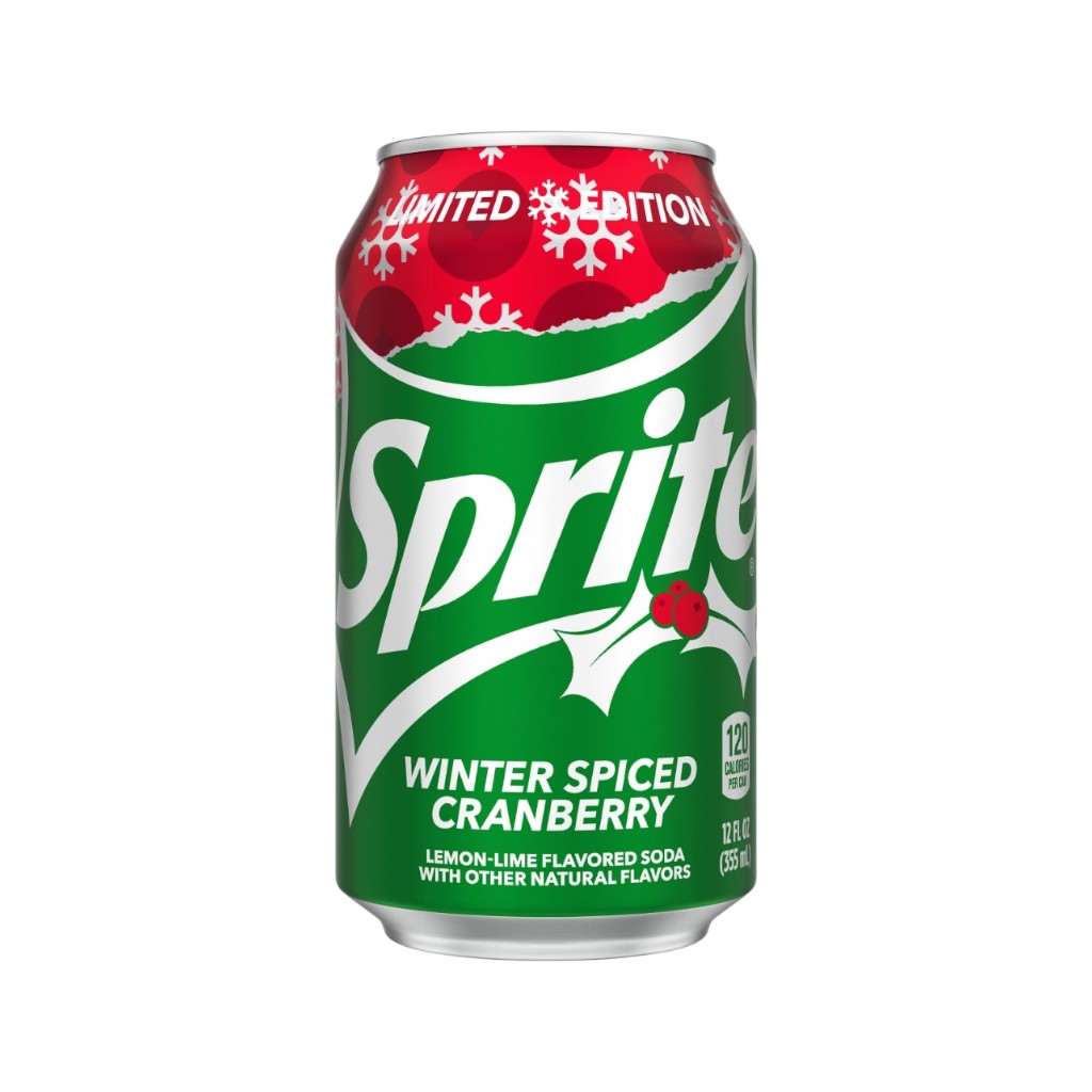 Sprite Spiced Cranberry, 355ml