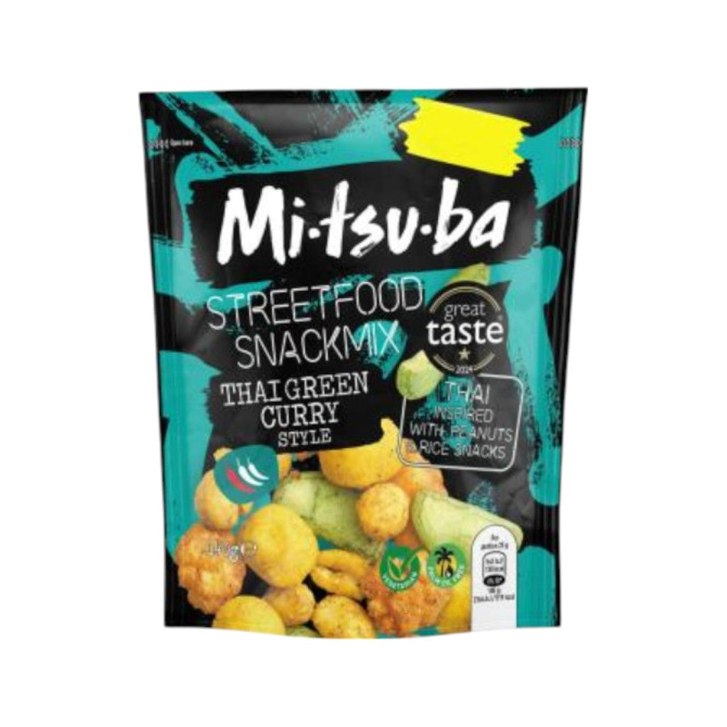 Mitsuba Streetfood Snackmix Thai Green Curry Style, 140g