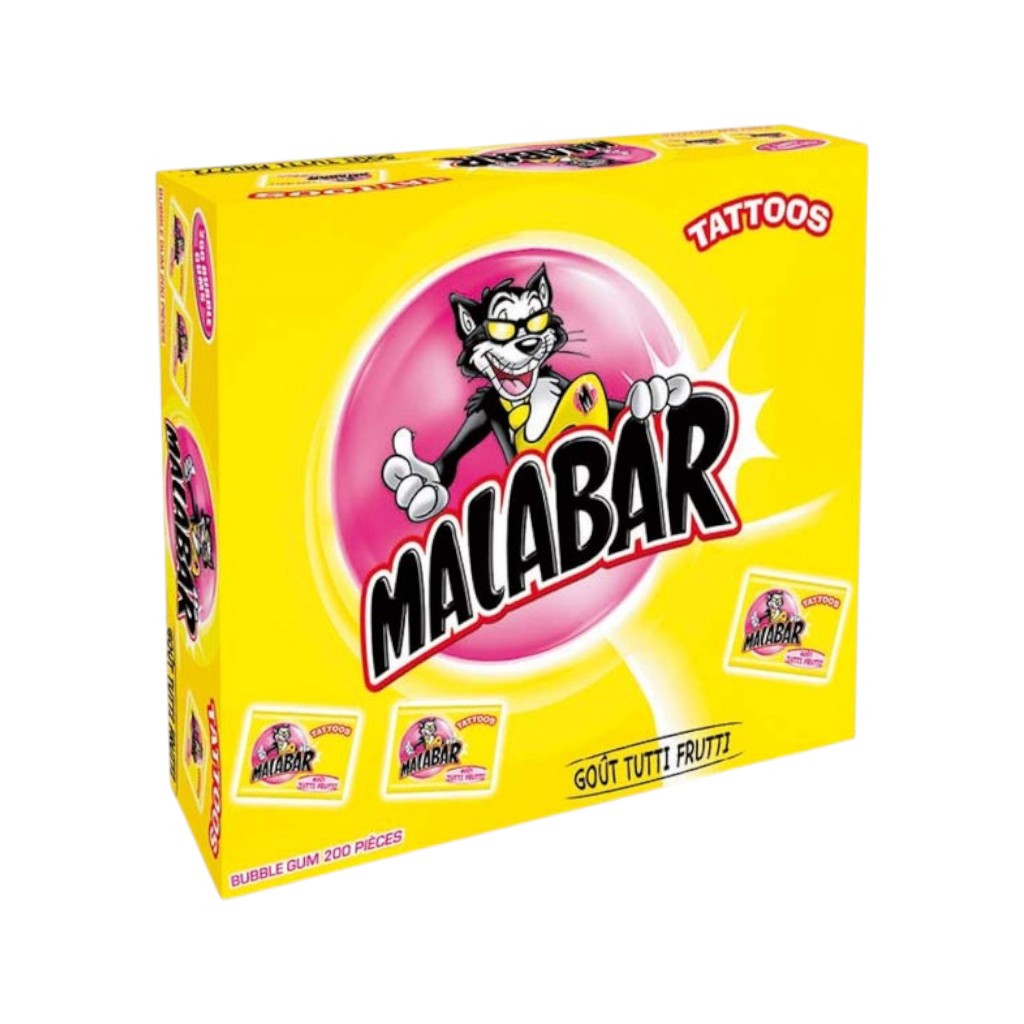 Malabar Tutti Frutti Gum, 1 Stück