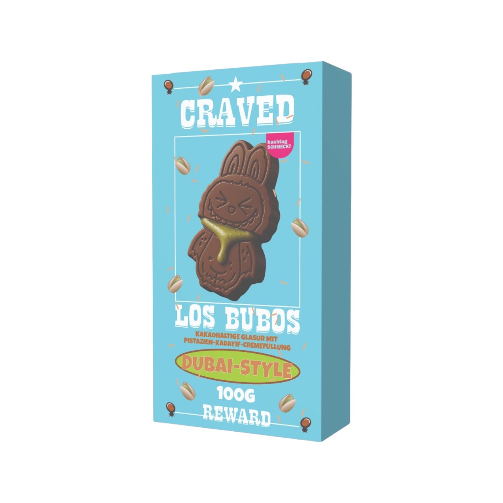 Los Bubos Schokolade Dubai Style, 100g
