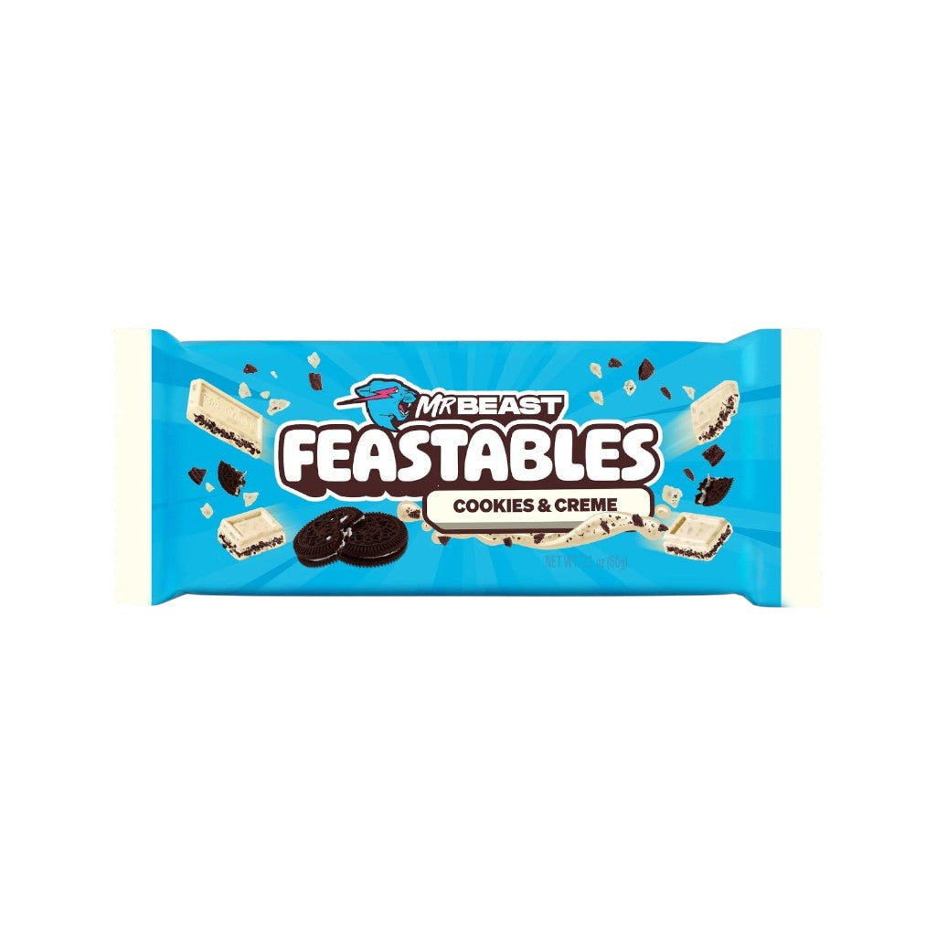 Mr. Beast Feastables Cookies & Creme, 60g