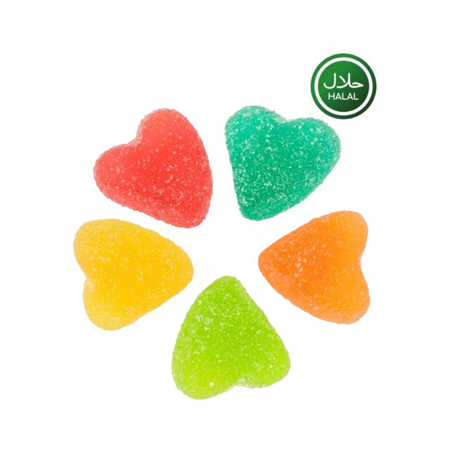 Yummi Yummi Fruit Jelly Heart's Halal, 1kg