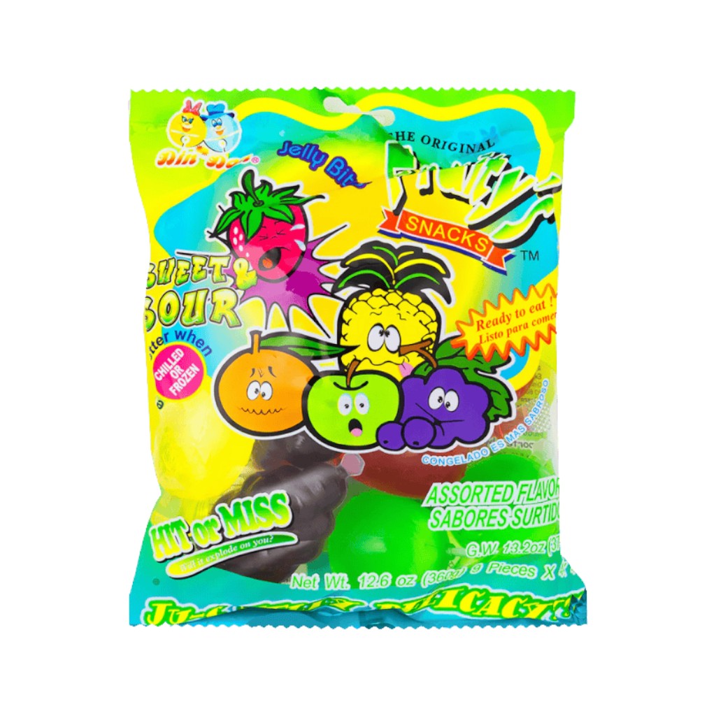 Fruitys Ju-C Assorted Sweet and Sour Jelly, 360g
