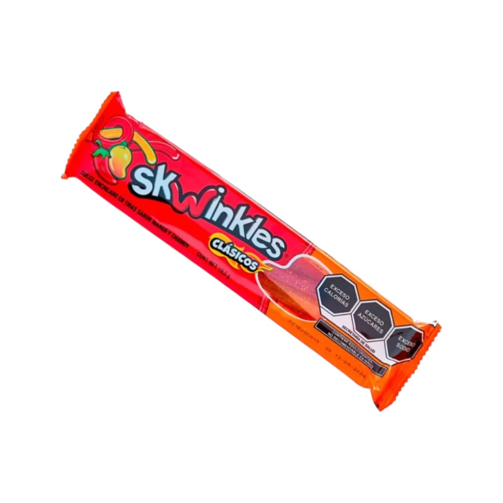 Skwinkles Clasicos Chamoy and Mango, 19.5g