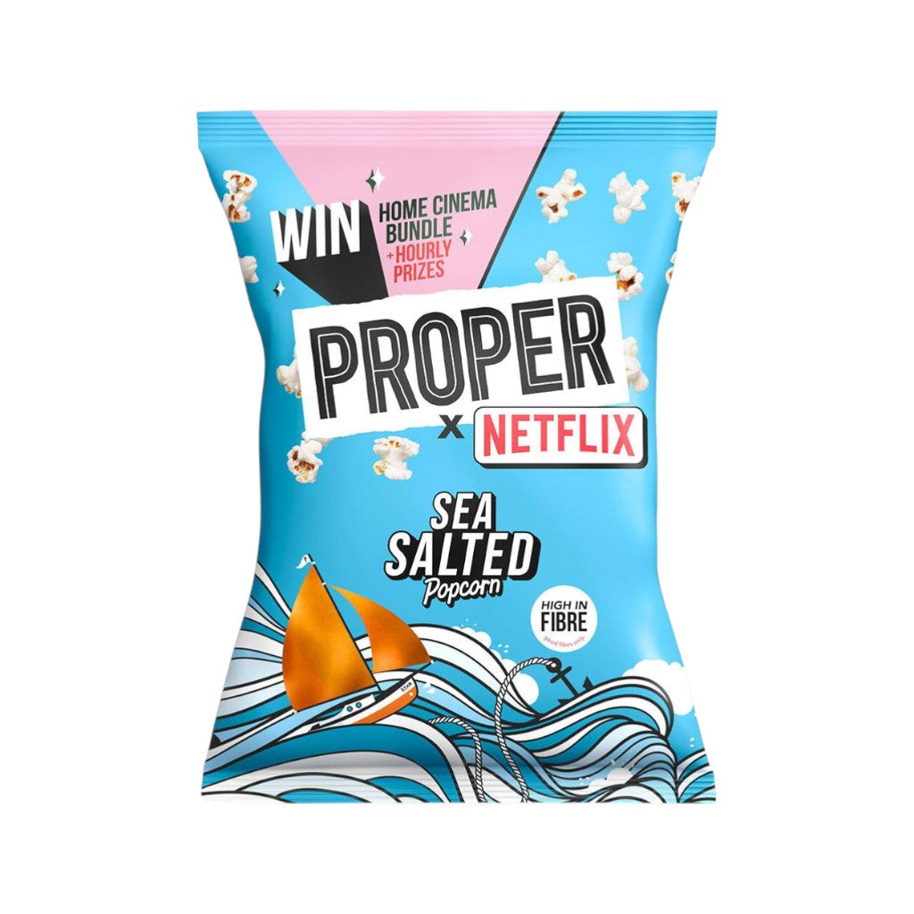 Proper Popcorn Lightly Sea Salted, 70g