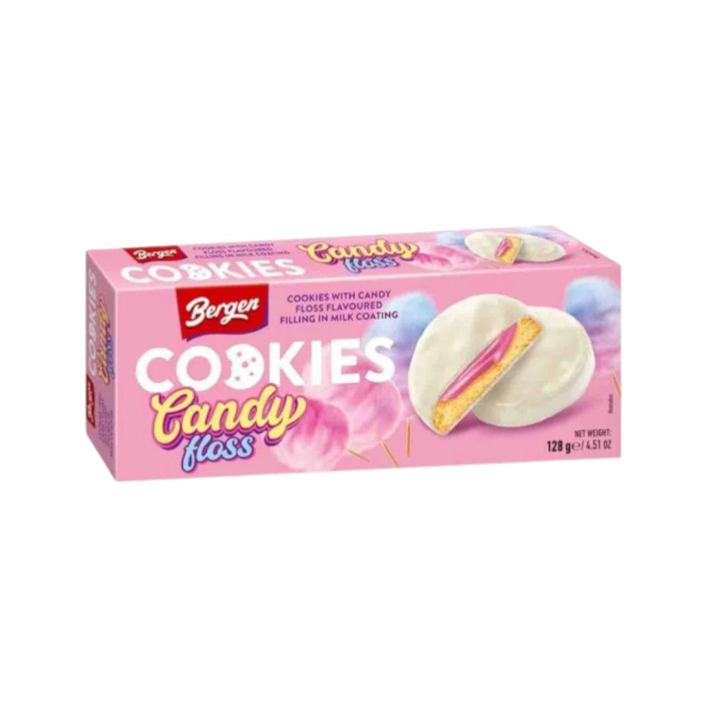 Bergen Cookies Candy Floss, 128g