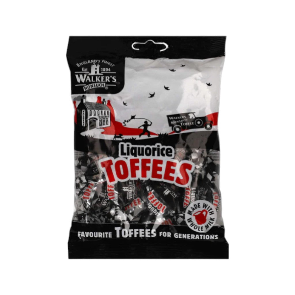 Walkers Lakritz Toffees, 150g