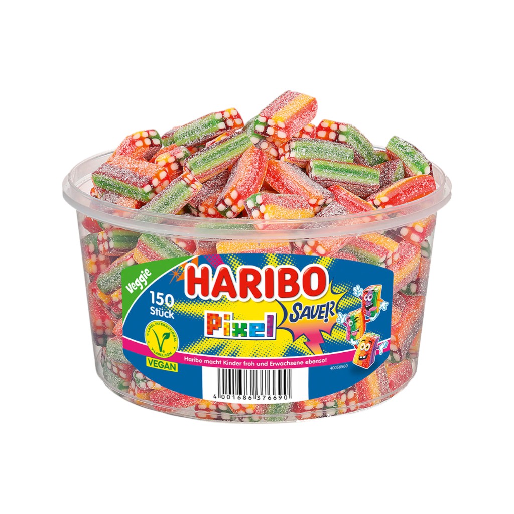 Haribo Rainbow Pixel sauer, 1.2kg