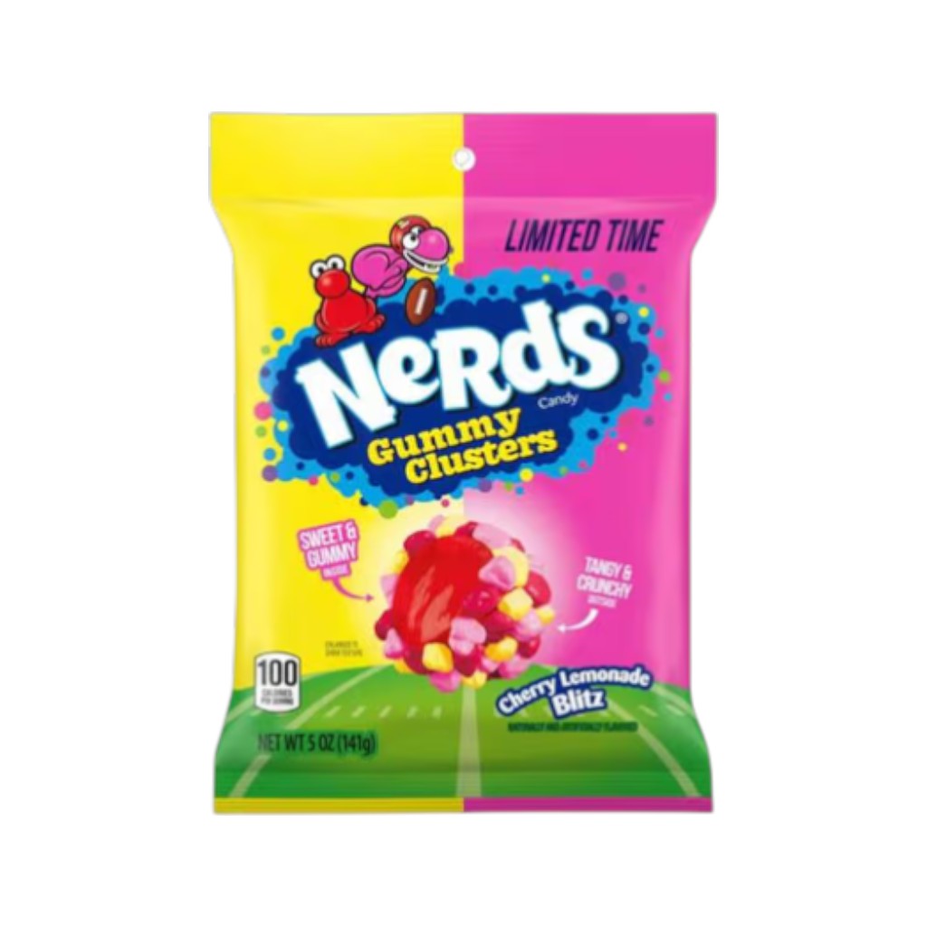 Nerds Gummy Clusters Cherry Lemonade, 142g