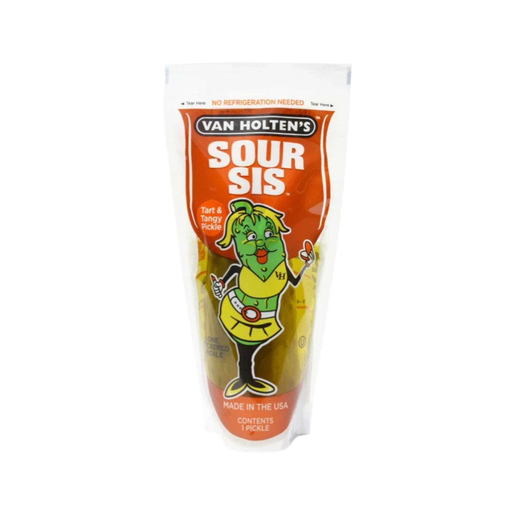 Van Holten’s Pickles Sour Sis Pickle Jumbo, 242g