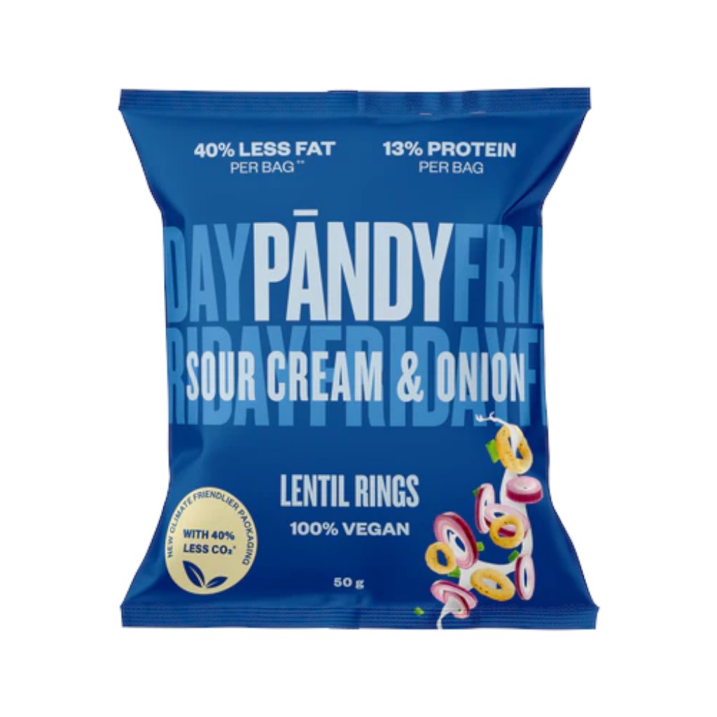 Pändy Linsen Ringe Sourcream & Zwiebel, 50g