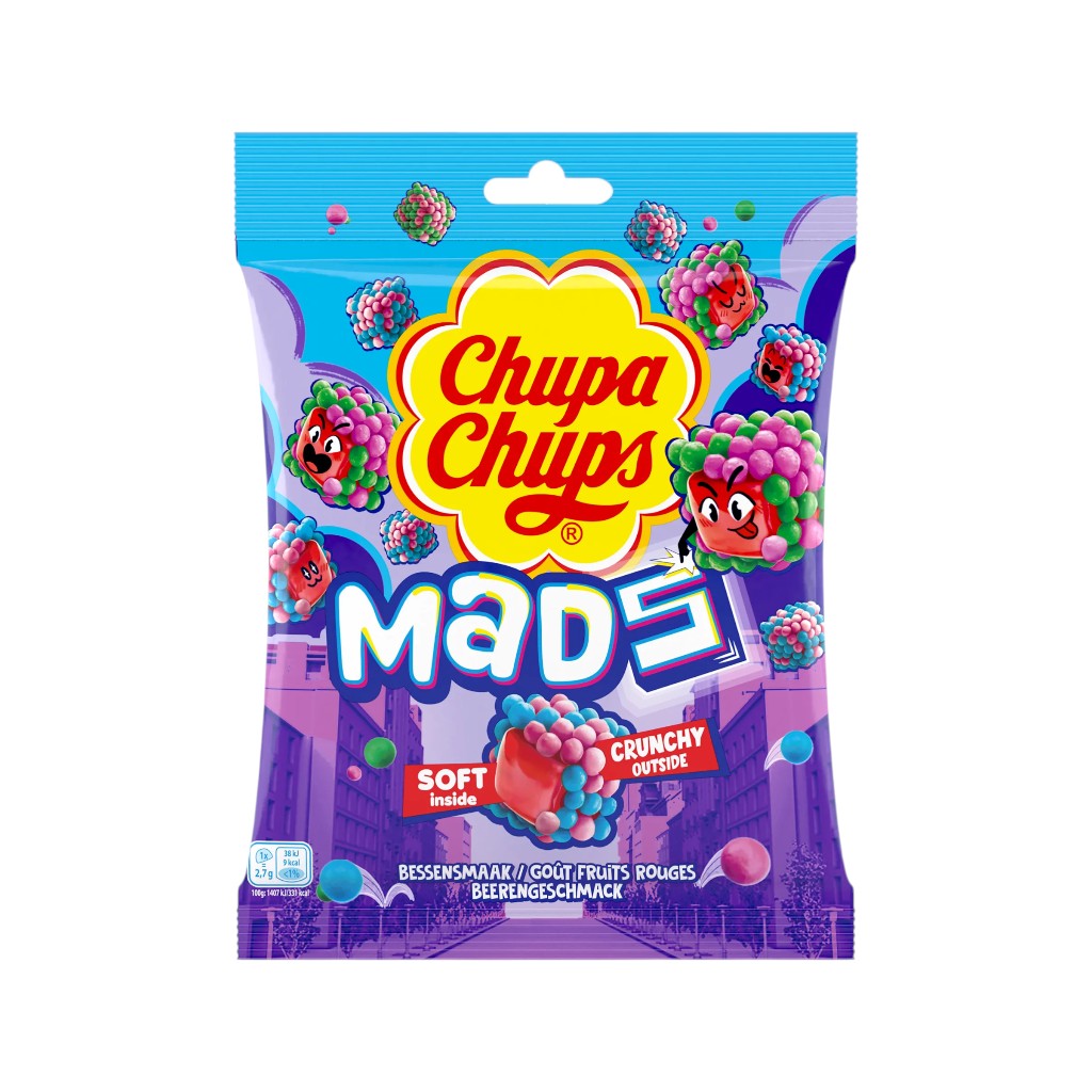 Chupa Chups Madz Berries, 115g