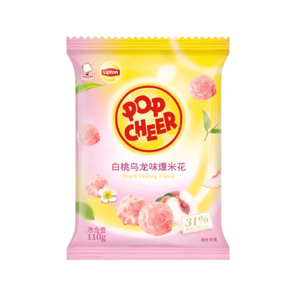 Lipton Pop Cheer Popcorn Peach Oolong, 50g
