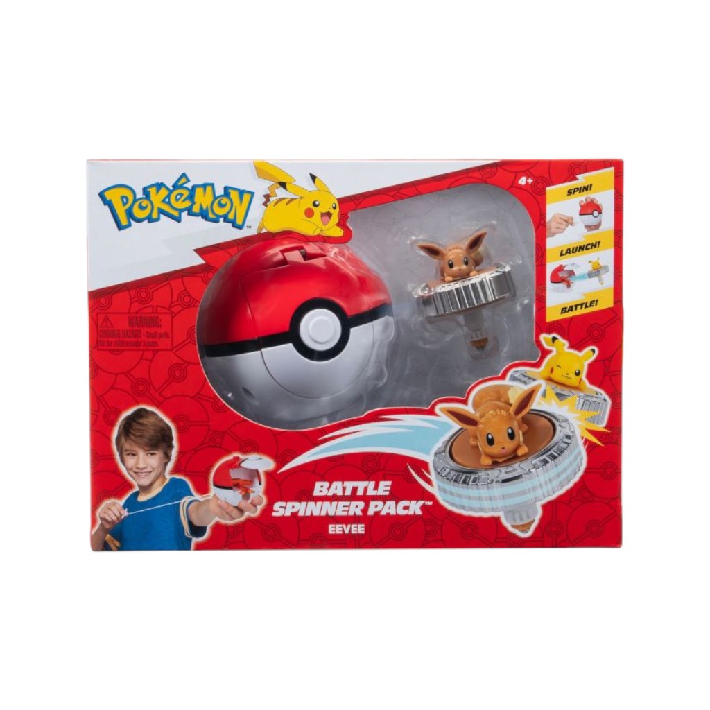 Pokémon Battle Spinner Pack (Eevee & Poke Ball)
