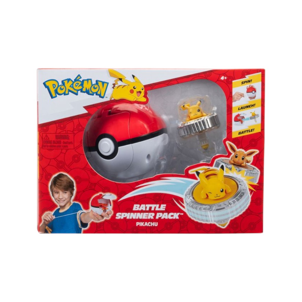 Pokémon Battle Spinner Pack (Pikachu&Poke Ball)