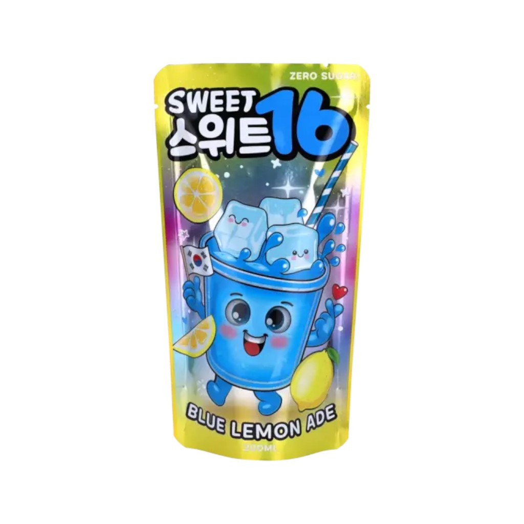 Blue Lemon Ade Zero Sugar, 200ml