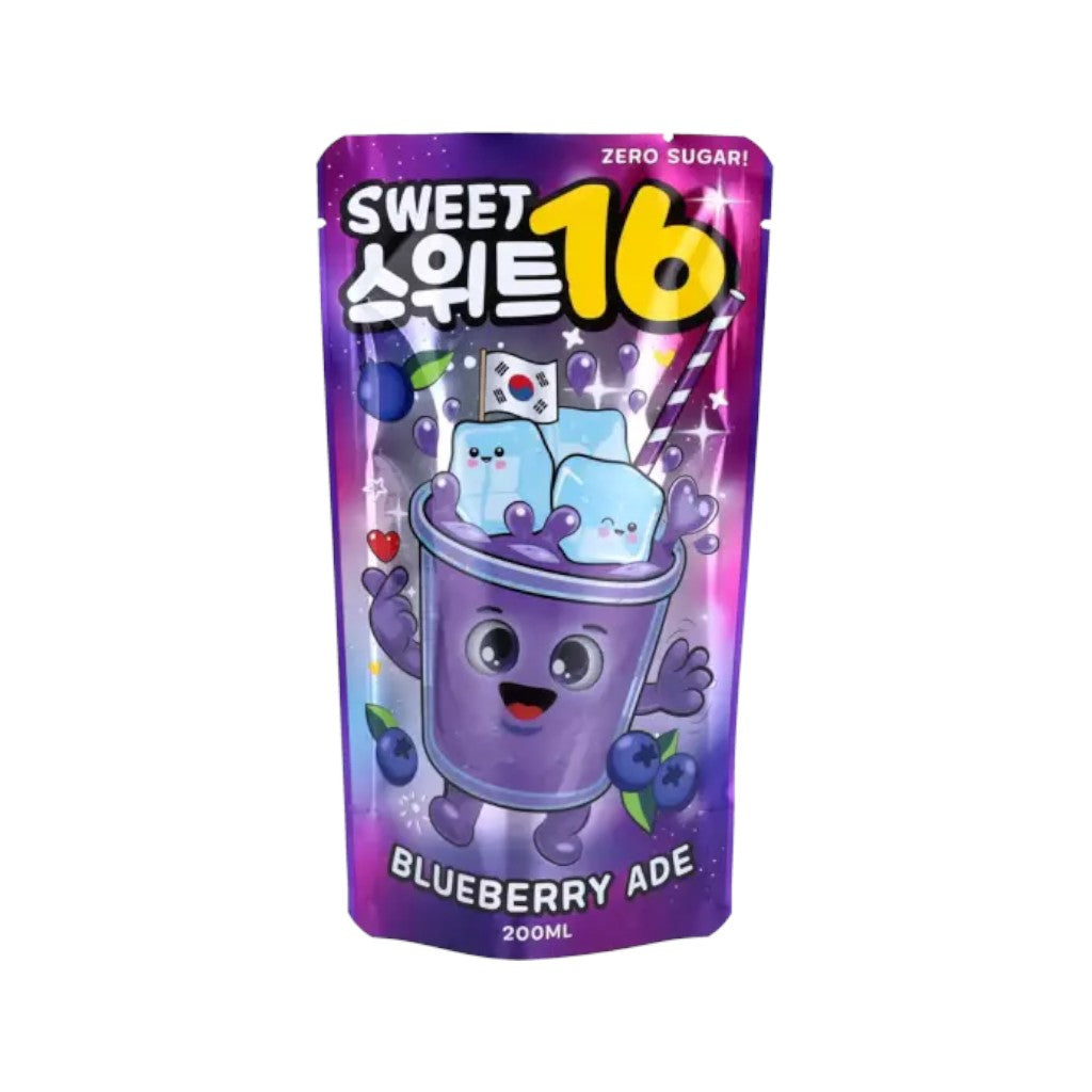 Blueberry Ade Zero Sugar, 200ml