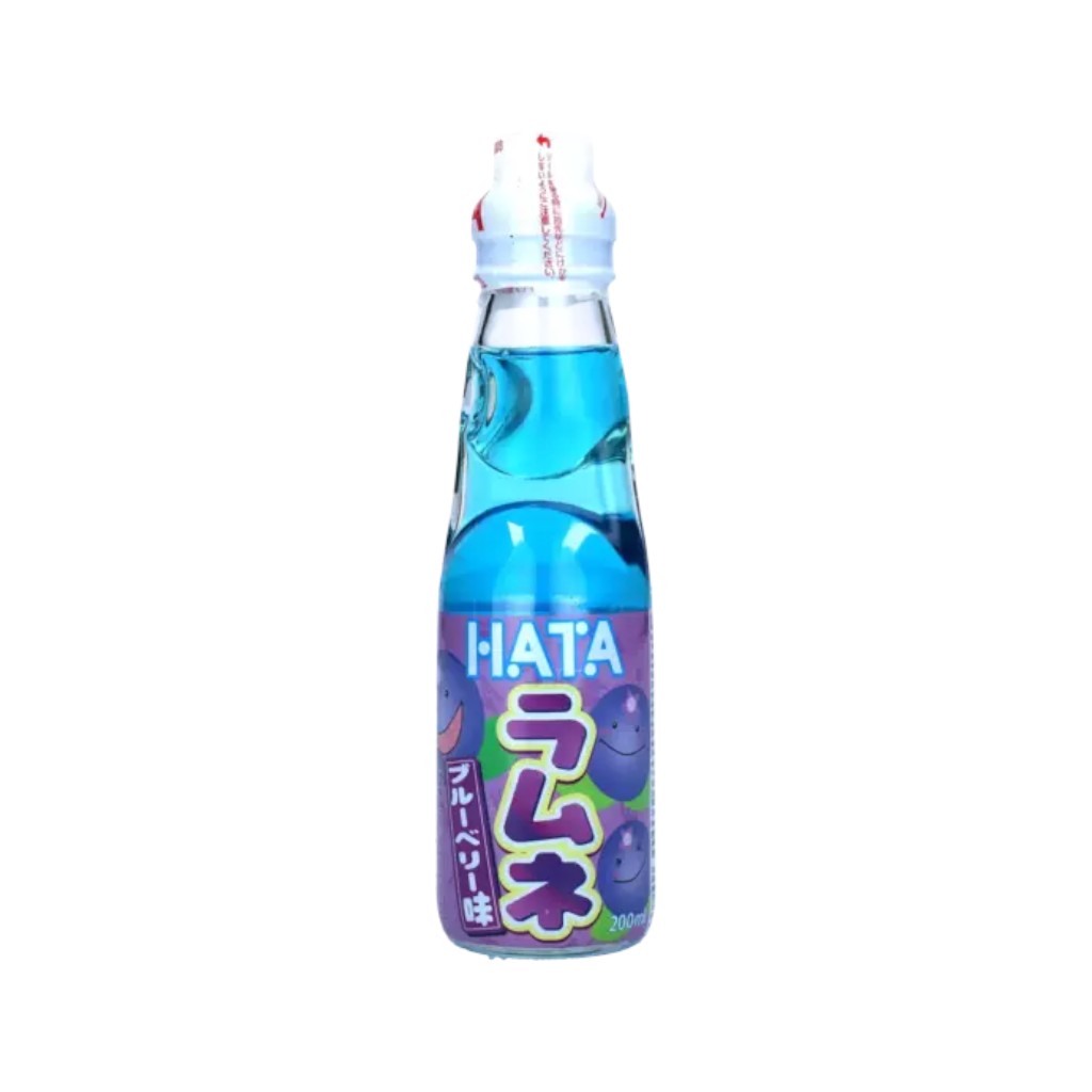 Ramune Blueberry Soda Pop Drink, 200ml