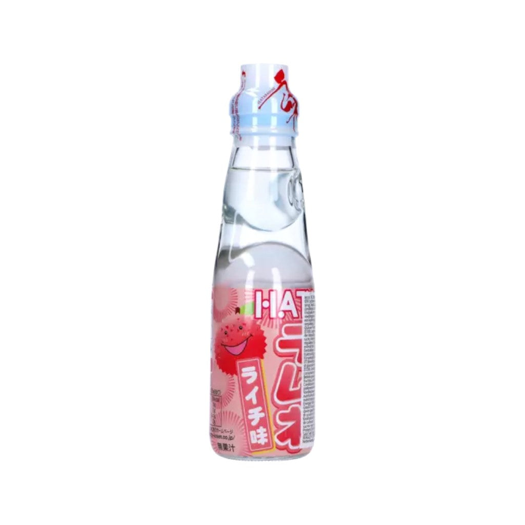 Ramune Lychee Soda Pop Drink, 200ml